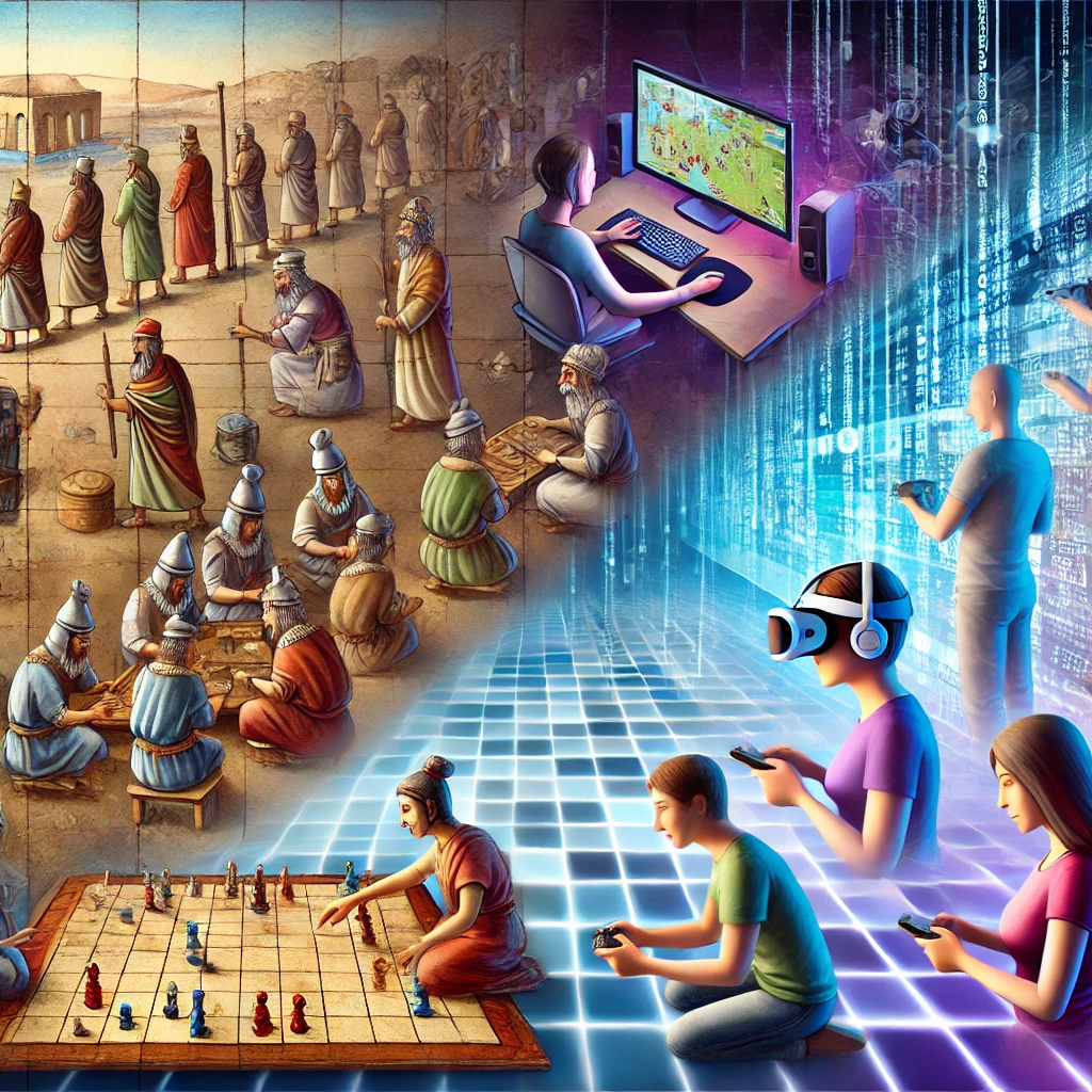 The Evolution of Games: From Ancient Times to Digital Era